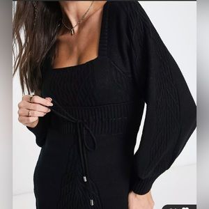 Free people mini dress in black